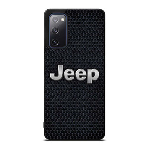 JEEP BLACK METAL LOGO Samsung Galaxy S20 FE Case Cover