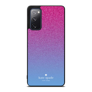 KATE SPADE NEW YORK PINK BLUE GLITTER Samsung Galaxy S20 FE Case Cover KATE SPADE NEW YORK PINK BLUE GLITTER Samsung Galaxy S20 FE Case Cover
