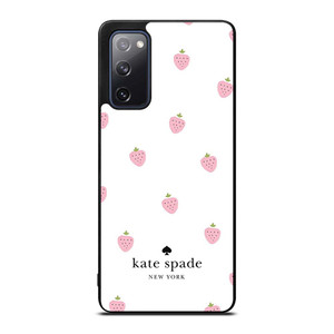 KATE SPADE NEW YORK PINK STRAWBERRY Samsung Galaxy S20 FE Case Cover KATE SPADE NEW YORK PINK STRAWBERRY Samsung Galaxy S20 FE Case Cover