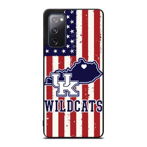 KENTUCKY WILDCATS AMERICAN FLAG Samsung Galaxy S20 FE Case Cover