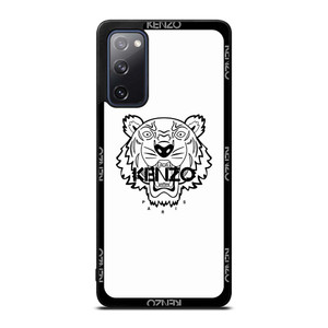 KENZO PARIS BORDERED LOGO WHITE Samsung Galaxy S20 FE Case Cover KENZO PARIS BORDERED LOGO WHITE Samsung Galaxy S20 FE Case Cover