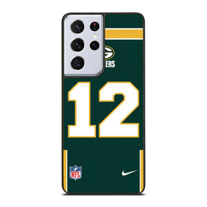 GREEN BAY PACKERS AARON RODGERS 12 NFL NIKE Samsung Galaxy S21 Ultra Case Cover
