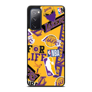 LA LOS ANGELES LAKERS STICKER BOMB Samsung Galaxy S20 FE Case Cover LA LOS ANGELES LAKERS STICKER BOMB Samsung Galaxy S20 FE Case Cover