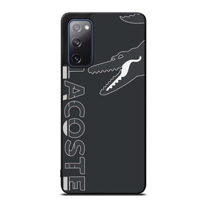 LACOSTE CROCODILE ALL BLACK Samsung Galaxy S20 FE Case Cover LACOSTE CROCODILE ALL BLACK Samsung Galaxy S20 FE Case Cover