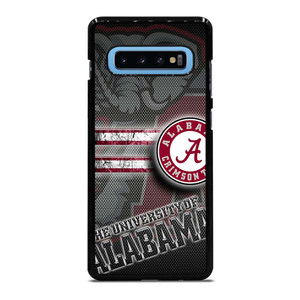 ALABAMA CRIMSON TIDE CARBON Samsung Galaxy S10 Plus Case Cover ALABAMA CRIMSON TIDE CARBON Samsung Galaxy S10 Plus Case Cover