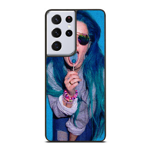 HALSEY BLUE HAIR SINGER Samsung Galaxy S21 Ultra Case Cover