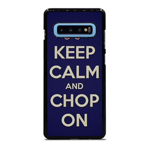 ATLANTA BRAVES CHOP ON BASEBALL Samsung Galaxy S10 Plus Case Cover