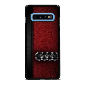 AUDI CAR RED LEATHER Samsung Galaxy S10 Plus Case Cover AUDI CAR RED LEATHER Samsung Galaxy S10 Plus Case Cover