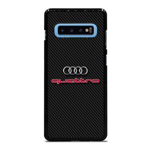 AUDI QUATTRO CARBON LOGO Samsung Galaxy S10 Plus Case Cover AUDI QUATTRO CARBON LOGO Samsung Galaxy S10 Plus Case Cover