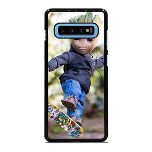 BABY GROOT SKATEBOARD Samsung Galaxy S10 Plus Case Cover BABY GROOT SKATEBOARD Samsung Galaxy S10 Plus Case Cover