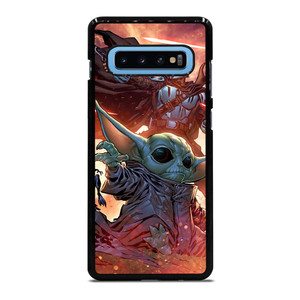 BABY YODA AND THE MANDALORIAN STAR WARS Samsung Galaxy S10 Plus Case Cover