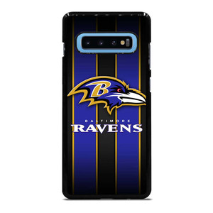 BALTIMORE RAVENS NFL STRIPE LOGO Samsung Galaxy S10 Plus Case Cover