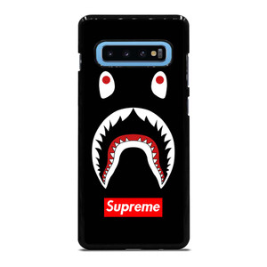BAPE CAMO SHARK SUPREME BLACK Samsung Galaxy S10 Plus Case Cover BAPE CAMO SHARK SUPREME BLACK Samsung Galaxy S10 Plus Case Cover