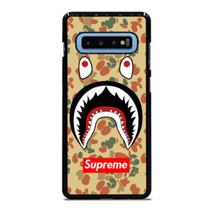 BAPE CAMO SHARK SUPREME Samsung Galaxy S10 Plus Case Cover BAPE CAMO SHARK SUPREME Samsung Galaxy S10 Plus Case Cover