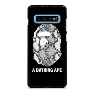 BATHING APE SNAKE SKIN Samsung Galaxy S10 Plus Case Cover