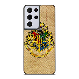 HOGWARTS WITCHCRAFT WIZARDRY HARRY POTTER LOGO Samsung Galaxy S21 Ultra Case Cover