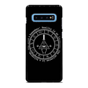 BILL CIPHER WHEEL BLACK Samsung Galaxy S10 Plus Case Cover