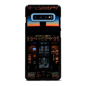 BOEING PLANE COCKPIT Samsung Galaxy S10 Plus Case Cover BOEING PLANE COCKPIT Samsung Galaxy S10 Plus Case Cover