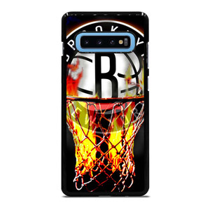 BROOKLYN NETS BASKETBALL RING Samsung Galaxy S10 Plus Case Cover BROOKLYN NETS BASKETBALL RING Samsung Galaxy S10 Plus Case Cover