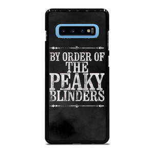 BY ORDER OF PEAKY BLINDERS ICON Samsung Galaxy S10 Plus Case Cover BY ORDER OF PEAKY BLINDERS ICON Samsung Galaxy S10 Plus Case Cover