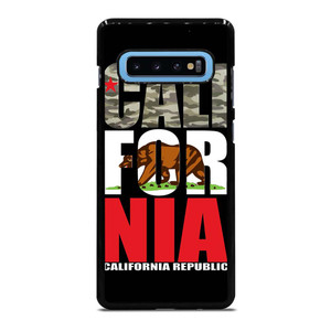 CALIFORNIA REPUBLIC CAMO SYMBOL Samsung Galaxy S10 Plus Case Cover CALIFORNIA REPUBLIC CAMO SYMBOL Samsung Galaxy S10 Plus Case Cover