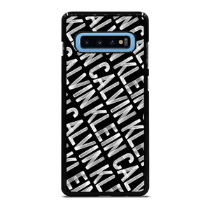 CALVIN KLEIN LOGO PATTERN Samsung Galaxy S10 Plus Case Cover CALVIN KLEIN LOGO PATTERN Samsung Galaxy S10 Plus Case Cover