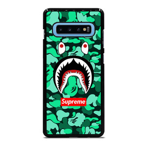 CAMO BATHING APE SUPREME GREEN Samsung Galaxy S10 Plus Case Cover CAMO BATHING APE SUPREME GREEN Samsung Galaxy S10 Plus Case Cover