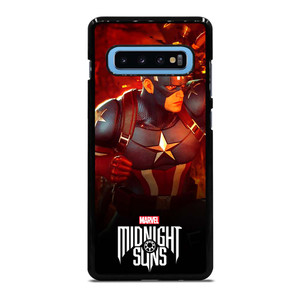 CAPTAIN AMERICA MARVEL MIDNIGHT SUNS Samsung Galaxy S10 Plus Case Cover CAPTAIN AMERICA MARVEL MIDNIGHT SUNS Samsung Galaxy S10 Plus Case Cover