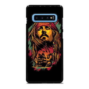CAPTAIN JACK PIRATES OF THE CARIBBEAN ART Samsung Galaxy S10 Plus Case Cover