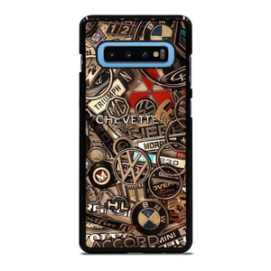 CAR LOGO ALL IN Samsung Galaxy S10 Plus Case Cover CAR LOGO ALL IN Samsung Galaxy S10 Plus Case Cover