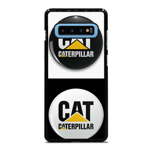 CAT CATERPILLAR WHITE BLACK Samsung Galaxy S10 Plus Case Cover CAT CATERPILLAR WHITE BLACK Samsung Galaxy S10 Plus Case Cover