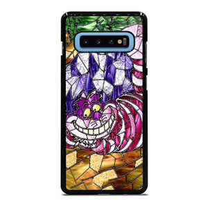 CHESHIRE CAT STAINED GLASS Samsung Galaxy S10 Plus Case Cover CHESHIRE CAT STAINED GLASS Samsung Galaxy S10 Plus Case Cover