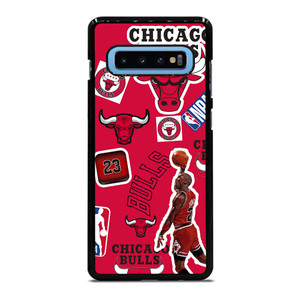 CHICAGO BULLS STICKER BOMB Samsung Galaxy S10 Plus Case Cover CHICAGO BULLS STICKER BOMB Samsung Galaxy S10 Plus Case Cover