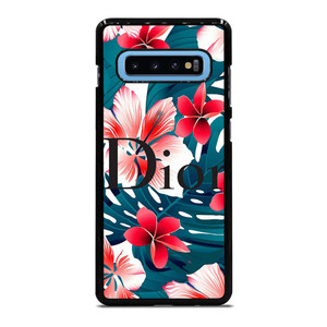 CHRISTIAN DIOR HIBISCUS FLOWER Samsung Galaxy S10 Plus Case Cover