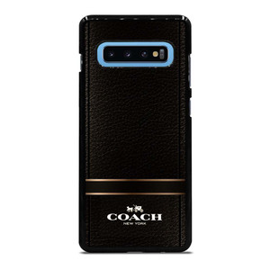 COACH BELT TEXTURE Samsung Galaxy S10 Plus Case Cover COACH BELT TEXTURE Samsung Galaxy S10 Plus Case Cover