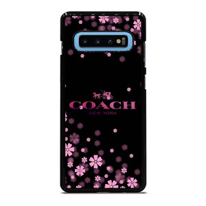 COACH FLOWERS PURPLE Samsung Galaxy S10 Plus Case Cover