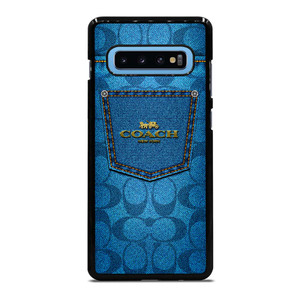 COACH JEANS Samsung Galaxy S10 Plus Case Cover COACH JEANS Samsung Galaxy S10 Plus Case Cover
