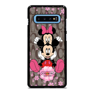 COACH MICKEY MINNIE Samsung Galaxy S10 Plus Case Cover