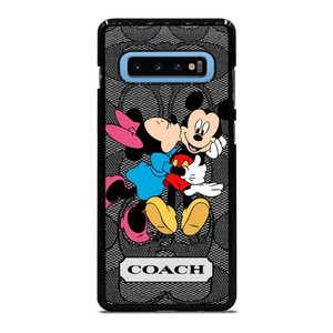 COACH MINNIE MICKEY MOUSE KISS Samsung Galaxy S10 Plus Case Cover COACH MINNIE MICKEY MOUSE KISS Samsung Galaxy S10 Plus Case Cover