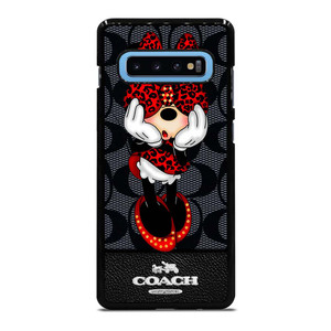 COACH MINNIE MOUSE 2 Samsung Galaxy S10 Plus Case Cover