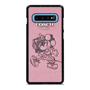 COACH MINNIE MOUSE PINK Samsung Galaxy S10 Plus Case Cover