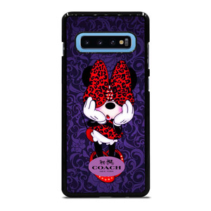 COACH MINNIE MOUSE PURPLE Samsung Galaxy S10 Plus Case Cover COACH MINNIE MOUSE PURPLE Samsung Galaxy S10 Plus Case Cover