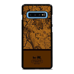 COACH NEW YORK BATIK Samsung Galaxy S10 Plus Case Cover