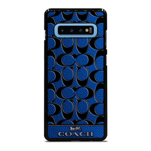COACH NEW YORK BLUE 3 Samsung Galaxy S10 Plus Case Cover