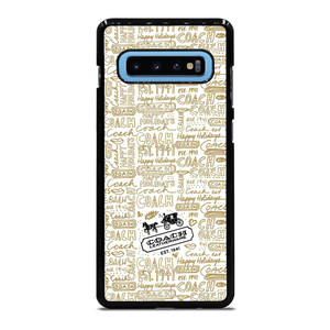 COACH NEW YORK COLLAGE Samsung Galaxy S10 Plus Case Cover