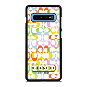 COACH NEW YORK COLORFUL Samsung Galaxy S10 Plus Case Cover COACH NEW YORK COLORFUL Samsung Galaxy S10 Plus Case Cover