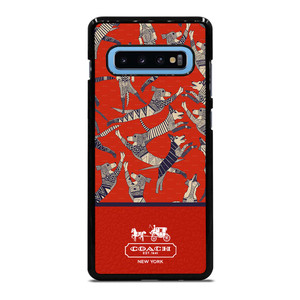 COACH NEW YORK DOG PARTY Samsung Galaxy S10 Plus Case Cover