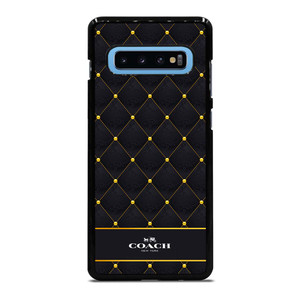 COACH NEW YORK GOLD PATTERN Samsung Galaxy S10 Plus Case Cover COACH NEW YORK GOLD PATTERN Samsung Galaxy S10 Plus Case Cover