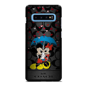 COACH NEW YORK MICKEY MINNIE MOUSE UMBRELLA Samsung Galaxy S10 Plus Case Cover COACH NEW YORK MICKEY MINNIE MOUSE UMBRELLA Samsung Galaxy S10 Plus Case Cover