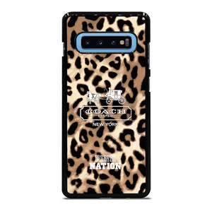 COACH NEW YORK PINK NATION LEPOARD Samsung Galaxy S10 Plus Case Cover COACH NEW YORK PINK NATION LEPOARD Samsung Galaxy S10 Plus Case Cover